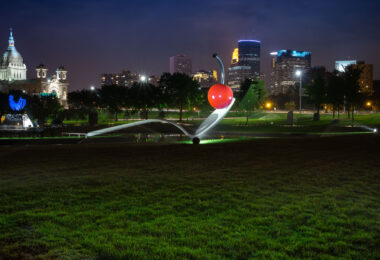 Located in the Walker's sculpture garden.