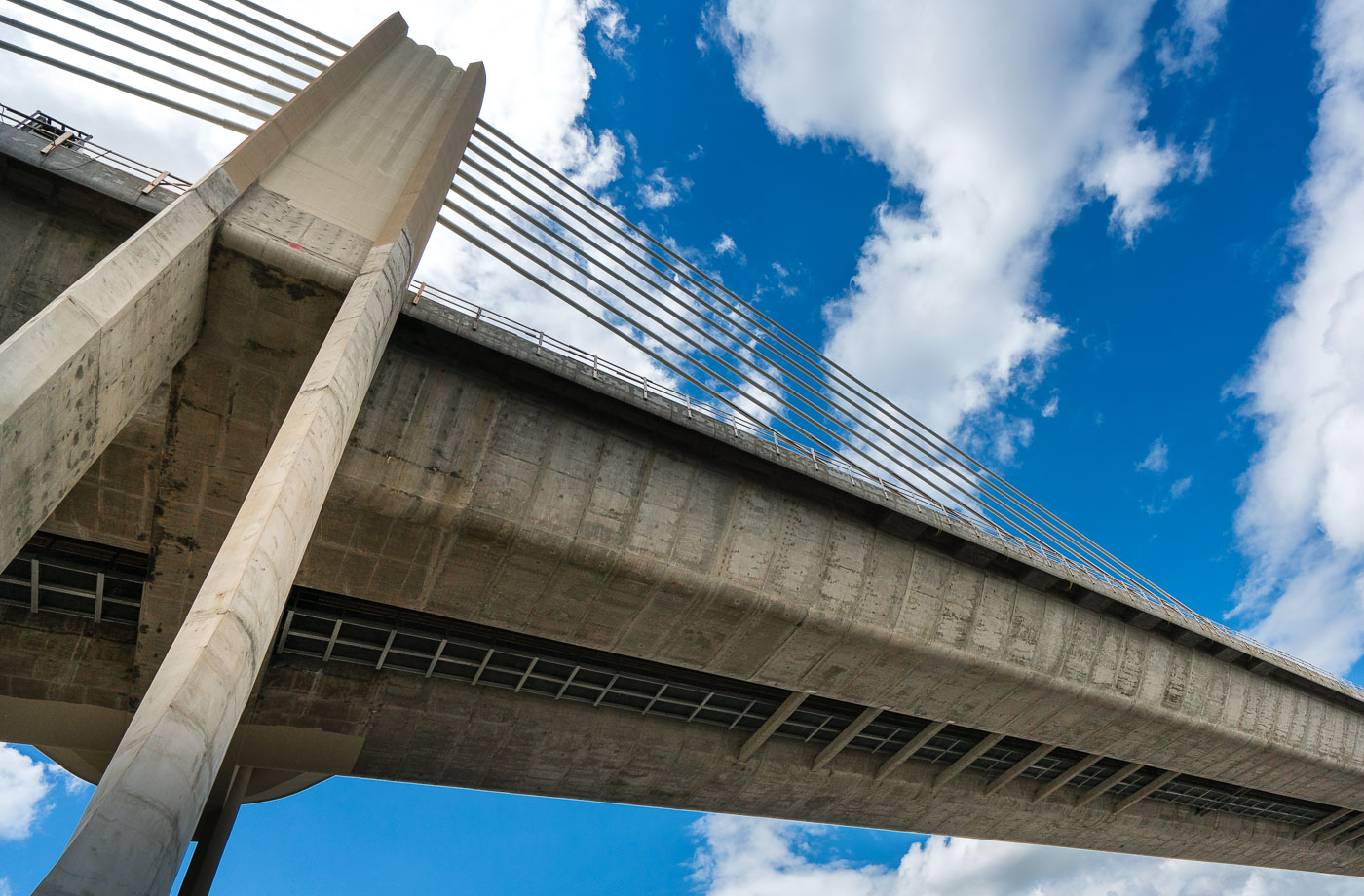 St Croix Crossing Bridge connecting Wisconsin and Minnesota