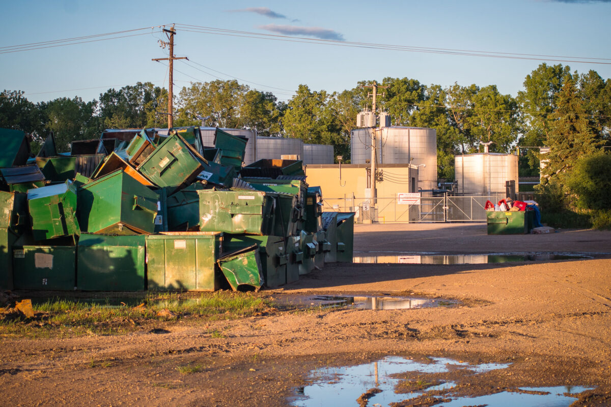 Waste Management Dumpsters, Savage, Minnesota