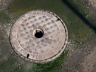 1906 Port Arthur Public Utilities Manhole Cover, Thunder Bay