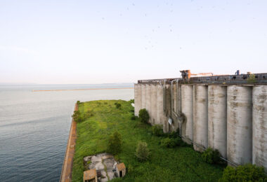 Grain Elevator in Thunder Bay, Canada.