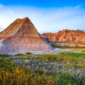 CS36B off of Highway 240 near the Saddle Pass Trailhead. The trail is a short hike up the Badlands Wall giving views of the White River Valley.