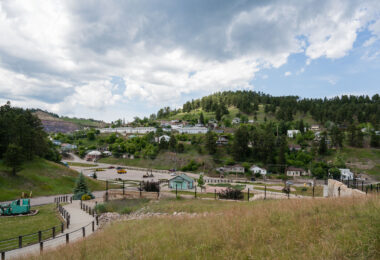 Gold Run Park in Lead, South Dakota.