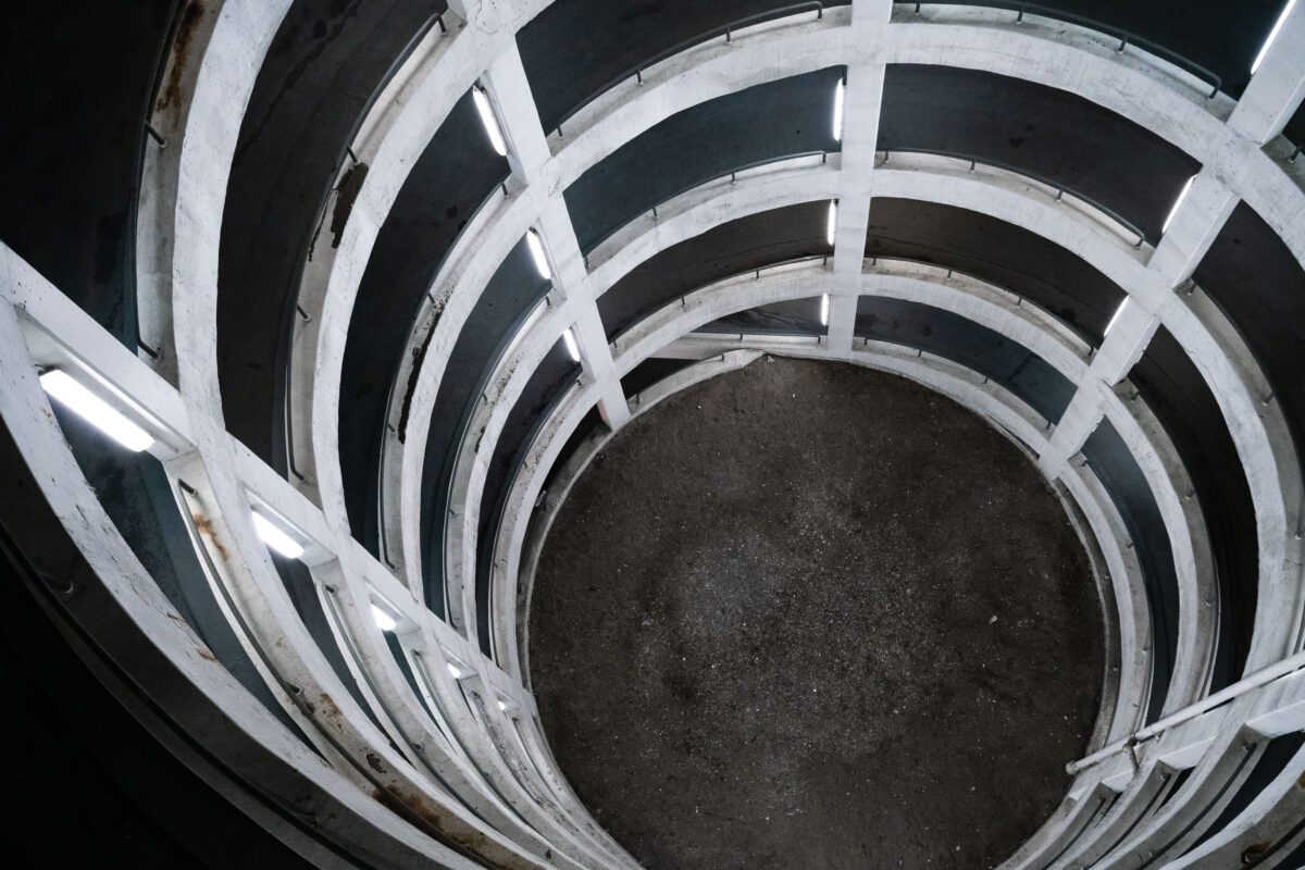 Minneapolis Downtown Spiral Parking Garage