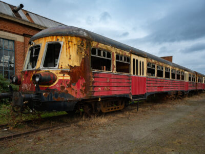 Abandoned SNCB Autorail 4001, Charleroi