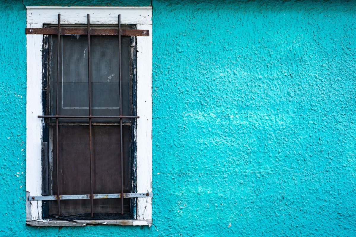 Barred Window at Viterra Grain Elevator, Northeast Minneapolis