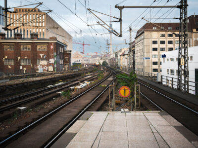 Berlin Friedrichstraße S-Bahn Tracks Eastbound