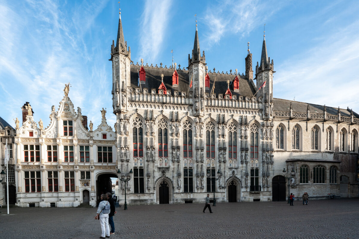 Bruges City Hall and Old Civil Registry, Belgium
