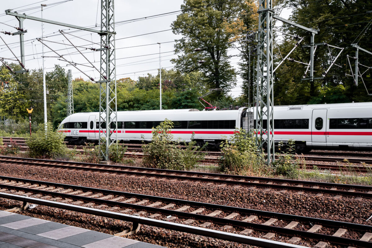 Intercity Express (ICE) train in Berlin