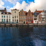 Homes in Bruges Belgium.