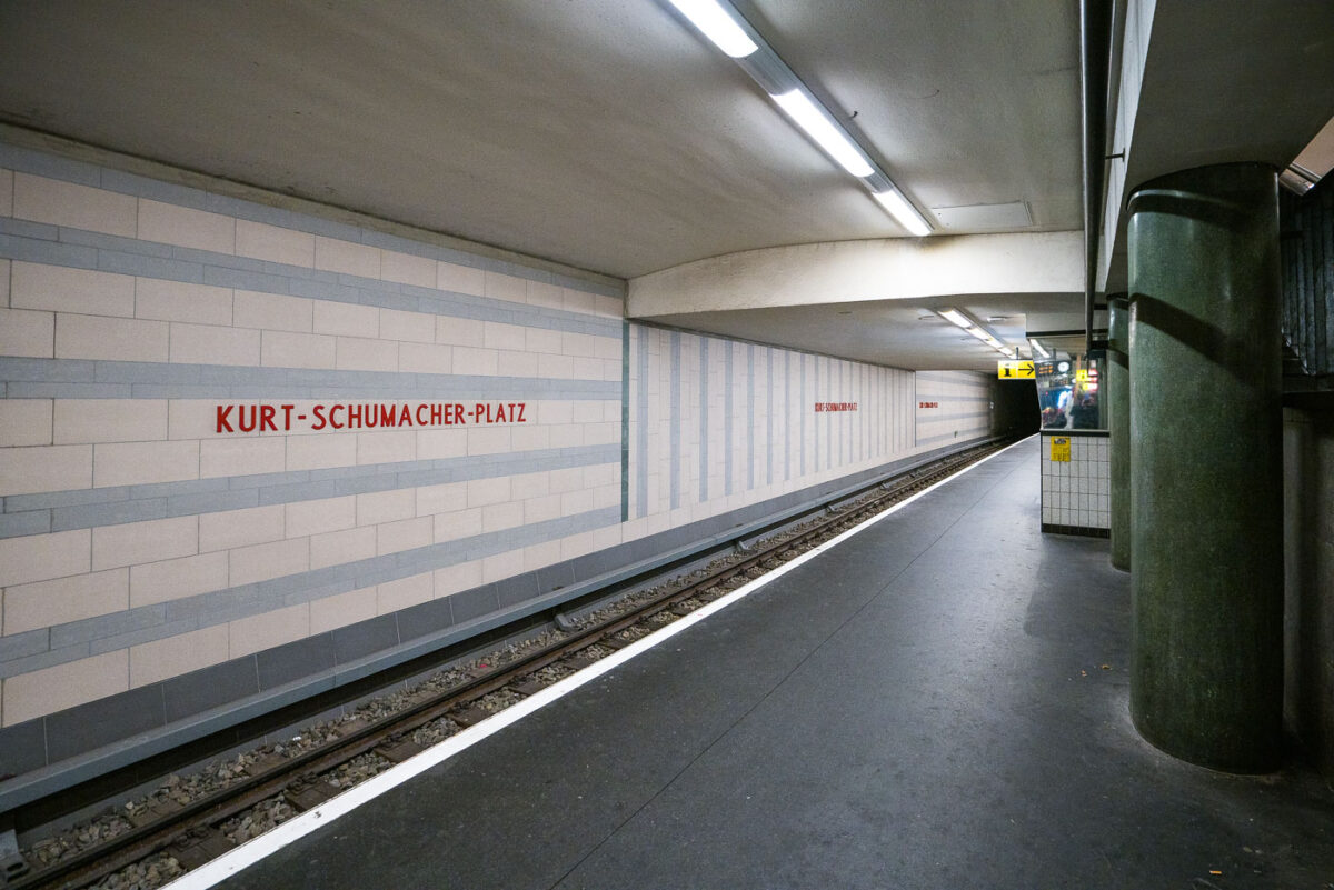 Kurt-Schumacher-Platz Train Station Berlin