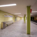 The Leopoldplatz U-Bahn Station in Berlin Germany.