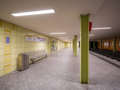 Leopoldplatz U-Bahn U9 Platform, Berlin