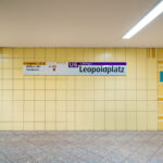 The Leopoldplatz U-Bahn Station in Berlin Germany.
