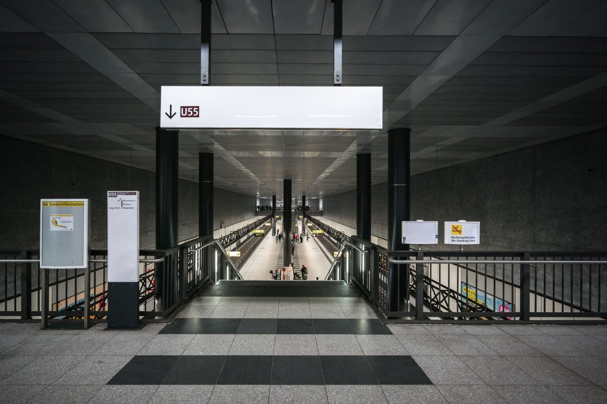 U55 Platform, Berlin Hauptbahnhof