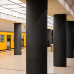 The Brandenburger Tor station in Berlin, Germany.
