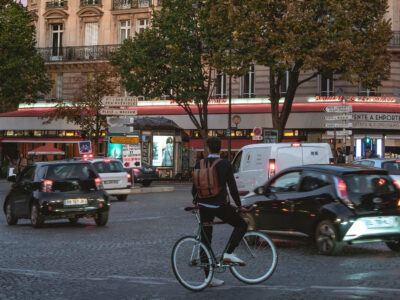 Place des Ternes Roundabout and Brasserie La Lorraine, Paris