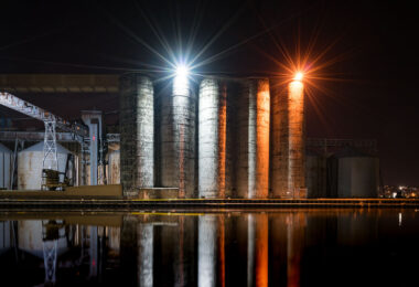 CHS elevators in Superior, Wisconsin.
