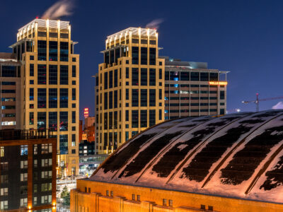 The Armory and Downtown East, Minneapolis