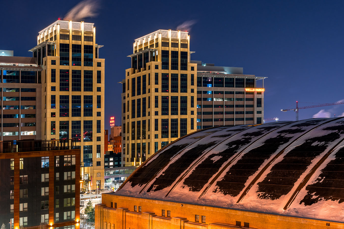 Downtown East and the Armory in Minneapolis 2018