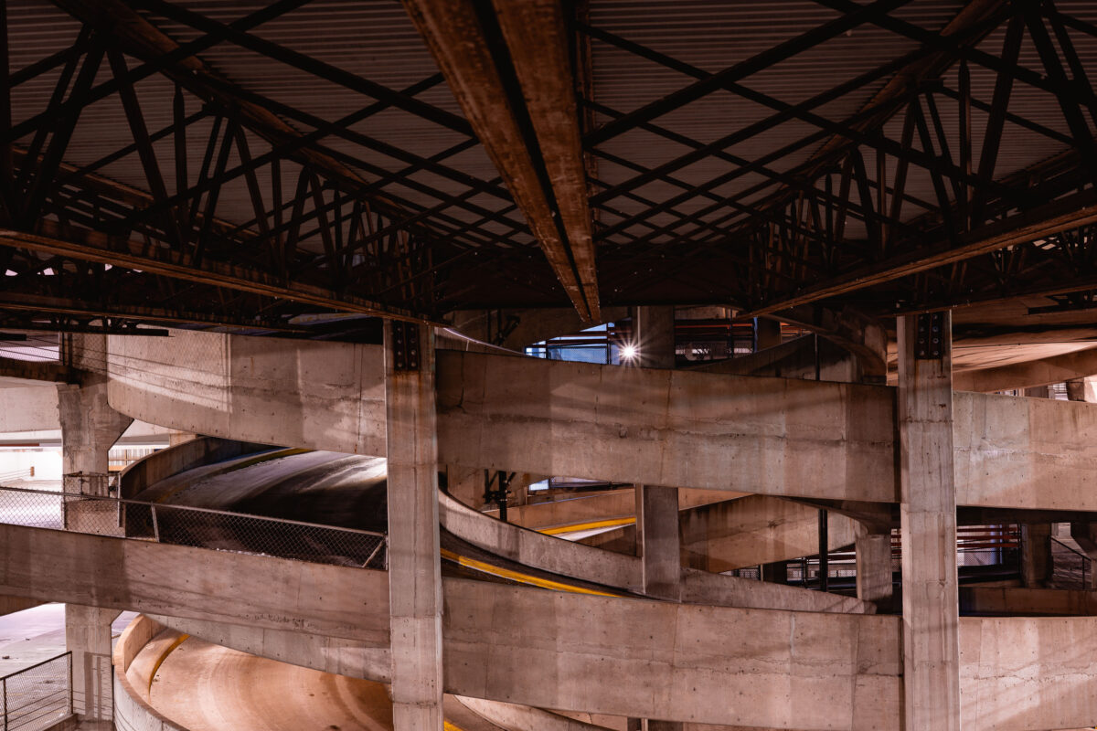 Minneapolis Parking Ramp Swirls
