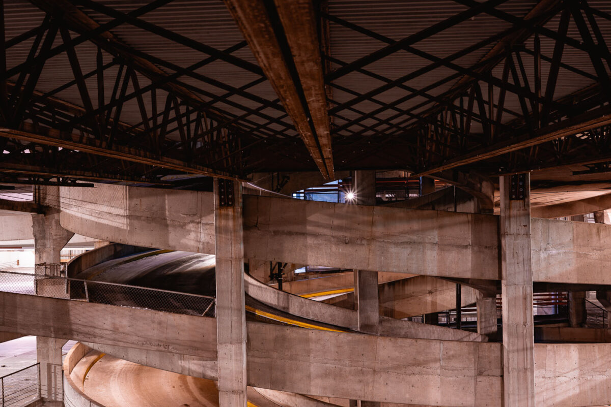 Minneapolis Parking Ramp Swirls