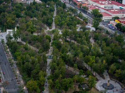 Alameda Central and Hemiciclo a Juárez, Mexico City