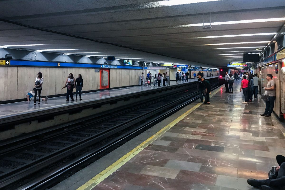 Bellas Artes Metro Station, Mexico City