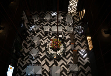 Hotel Restaurant in Mexico City.