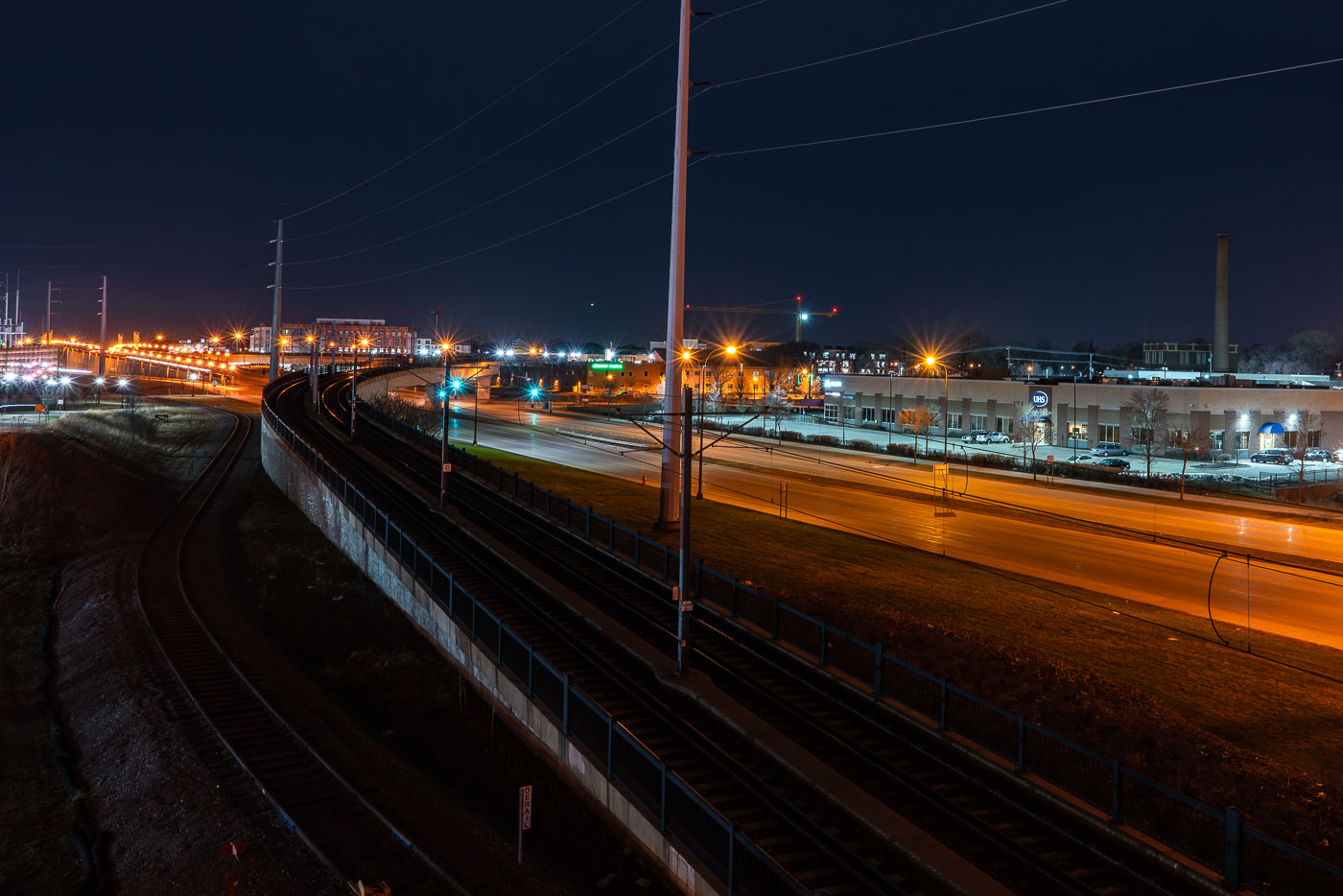 Light Rail Bridge over Haiwatha in 2018