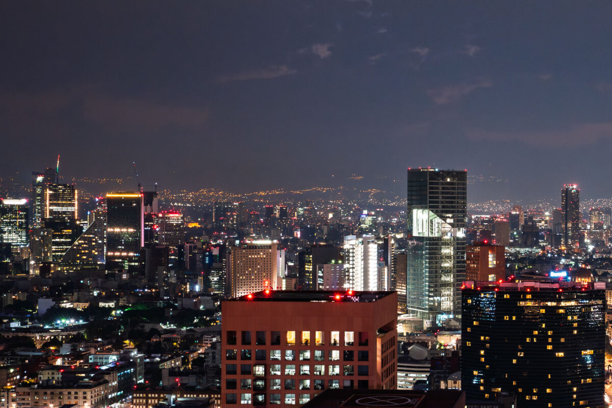 Mexico City Night Lights 2018