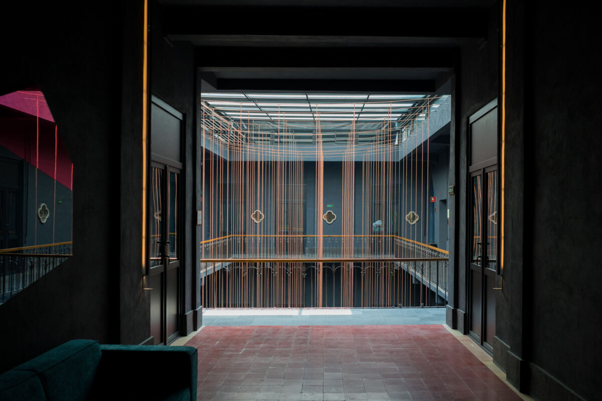 Modern Atrium Design in Historic Mexico City Hotel