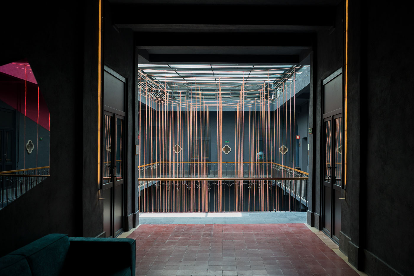 Modern Atrium Design in Historic Mexico City Hotel