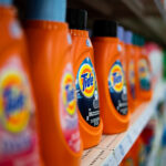 Tide laundry detergent at a Target store.