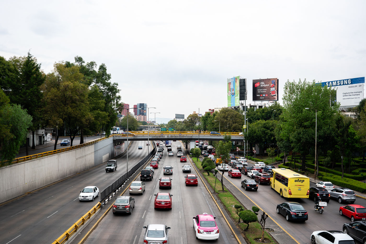 Traffic in Mexico City