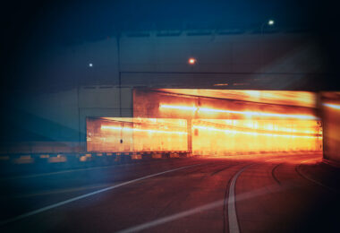 Lowry Hill Tunnel in downtown Minneapolis.