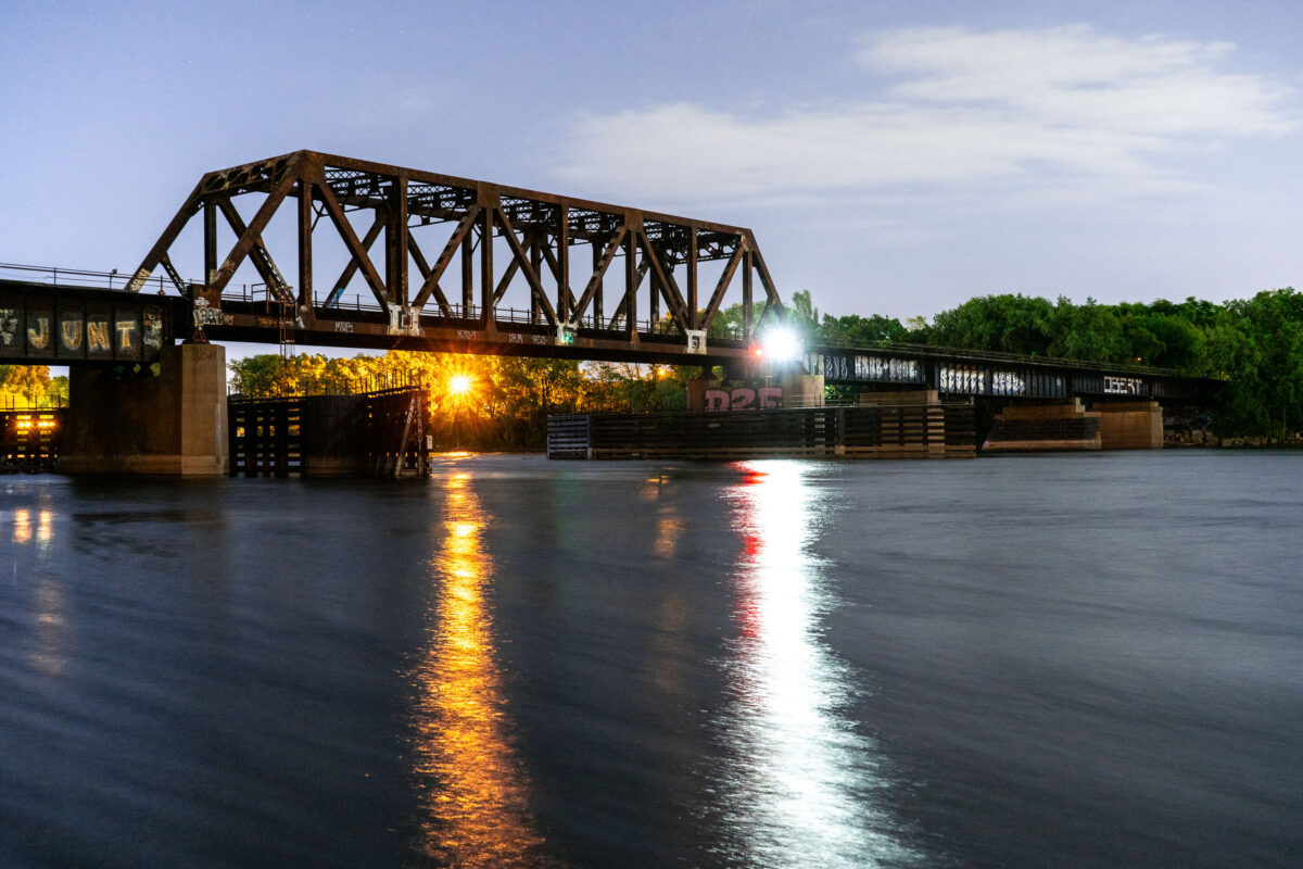 Northern Pacific BNSF Rail Bridge, Minneapolis