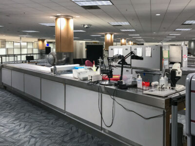TSA Secondary Screening Area at Hartsfield-Jackson Atlanta Airport
