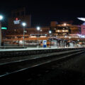 Target Field Northttar Train Station in Minneapolis
