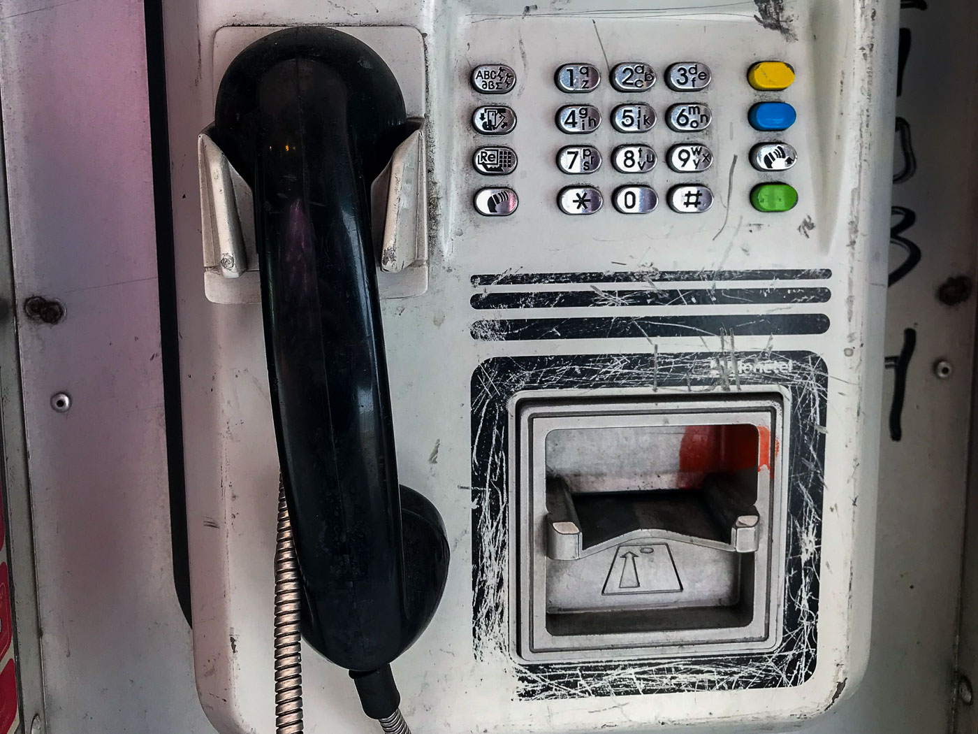 Telmex pay phone in Mexico City