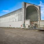 NASA Barge Pegasus at Michoud Assembly Facility Dock 3 The NASA transport barge Pegasus is shown moored at the Michoud Assembly Facility in New Orleans, Louisiana. Designed to carry the massive core stages of the Space Launch System (SLS), Pegasus features a climate-controlled cargo hold and a retractable bow door to accommodate the rocket’s 212-foot-long components. Originally used to move Space Shuttle external tanks, the vessel was extensively refitted and lengthened in 2014 to support NASA’s Artemis program. It remains a key link between NASA’s Gulf Coast manufacturing site and the Kennedy Space Center in Florida.