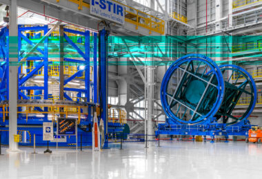 Friction-stir-weld tool for wet and dry structures on the Space Launch System (SLS) core stage. It will weld barrel panels together to produce whole barrels for the two pressurized tanks, the intertank, the forward skirt and the aft engine section.

More Info: https://www.nasa.gov/exploration/systems/sls/