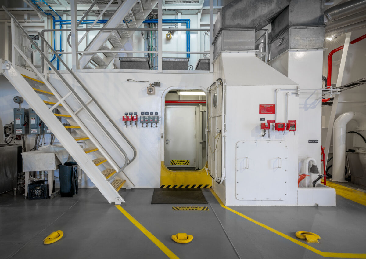 NASA Pegasus Barge Interior, Michoud Assembly Facility