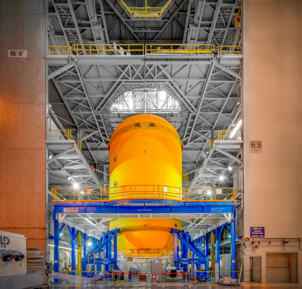 Liquid Oxygen Tank at NASA Michoud Assembly Facility