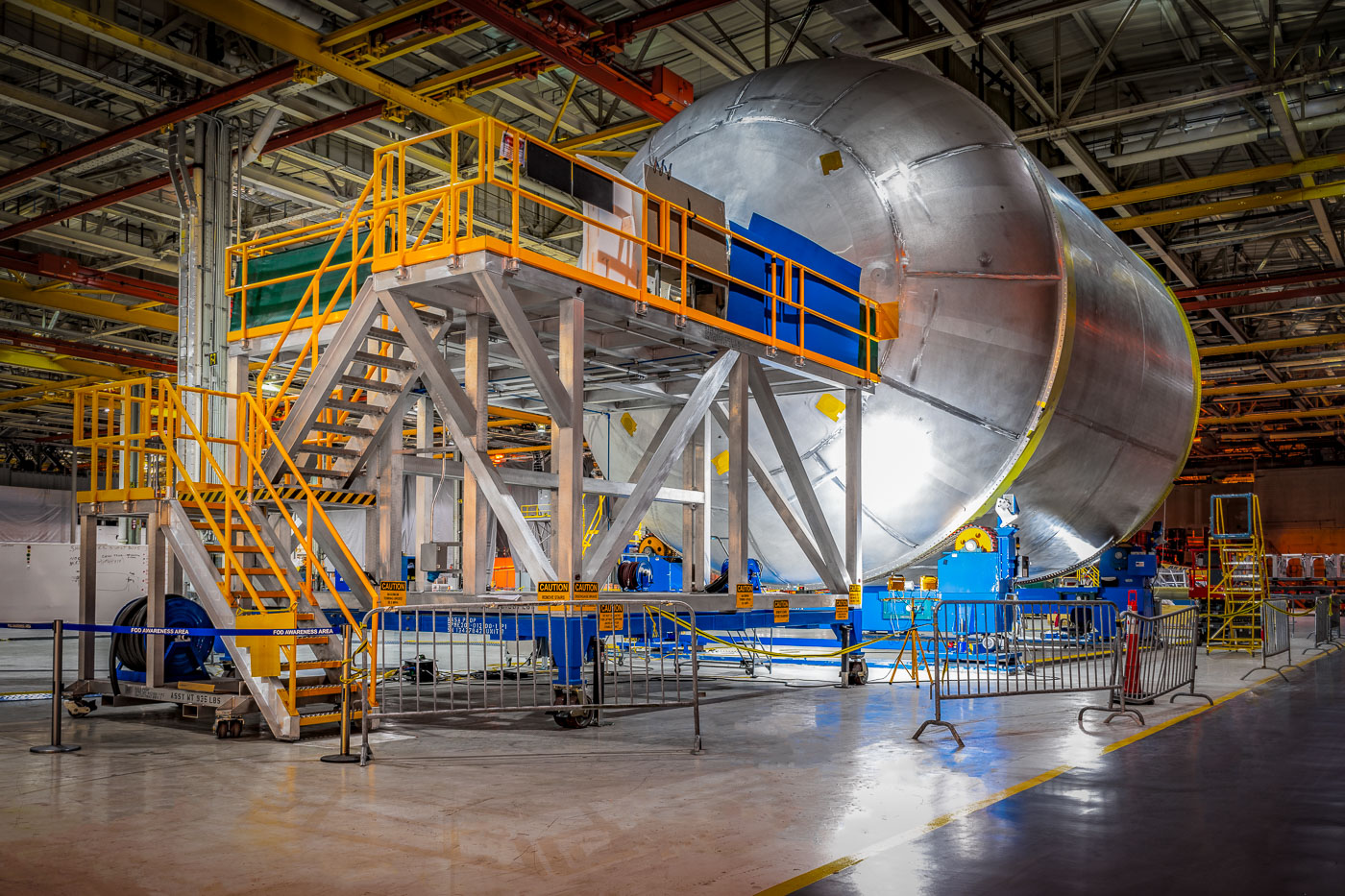 NASA Space Launch System Liquid Oxygen Tank