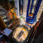 NASA Vertical Assembly Center, Michoud 1 The large Space Launch System print on the wall was placed there to show what is being built in this room.
