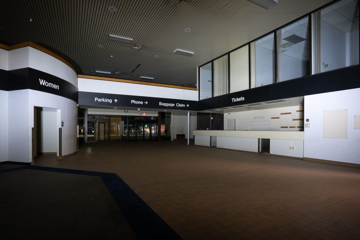 Former Midway Amtrak Station in St. Paul