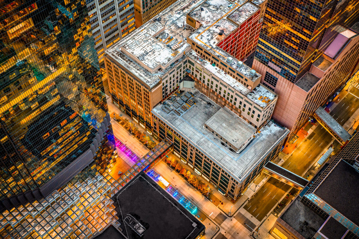 Dayton's Project building on Nicollet Mall Minneapolis