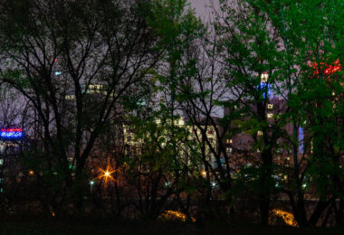 The Stone Arch Bridge as seen from Gold Medal Park on November 5, 2018.