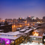 Downtown Minneapolis from St. Anthony Main 2 Downtown Minneapolis from St. Anthony Main.